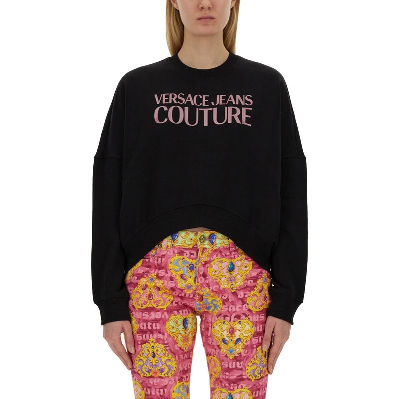 Versace Jeans Couture Women Sweatshirt With Logo